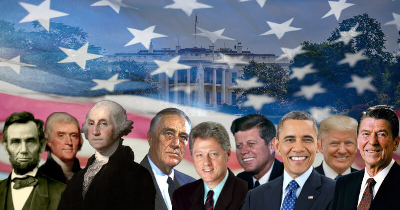 Can you identify all the U.S. presidents?